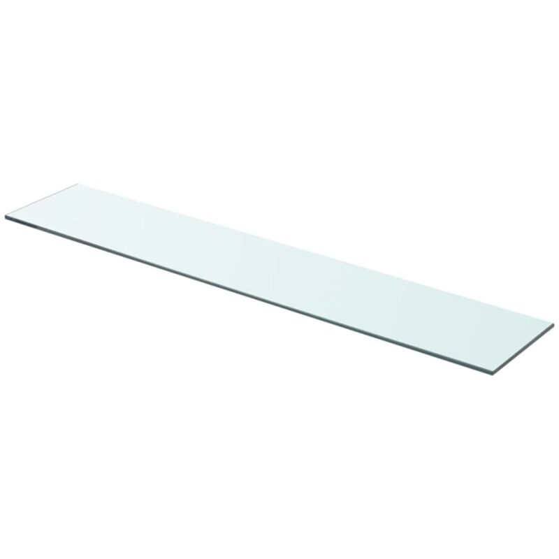 foto del prodotto vidaxl mensola in vetro trasparente di ottima fattura disponibile in varie misure dimensioni 80 x 15 cm