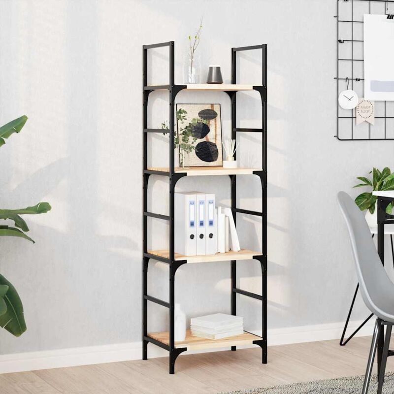 foto del prodotto vidaxl mensole da parete 4 pz 40x30x2 cm legno acacia non trattato