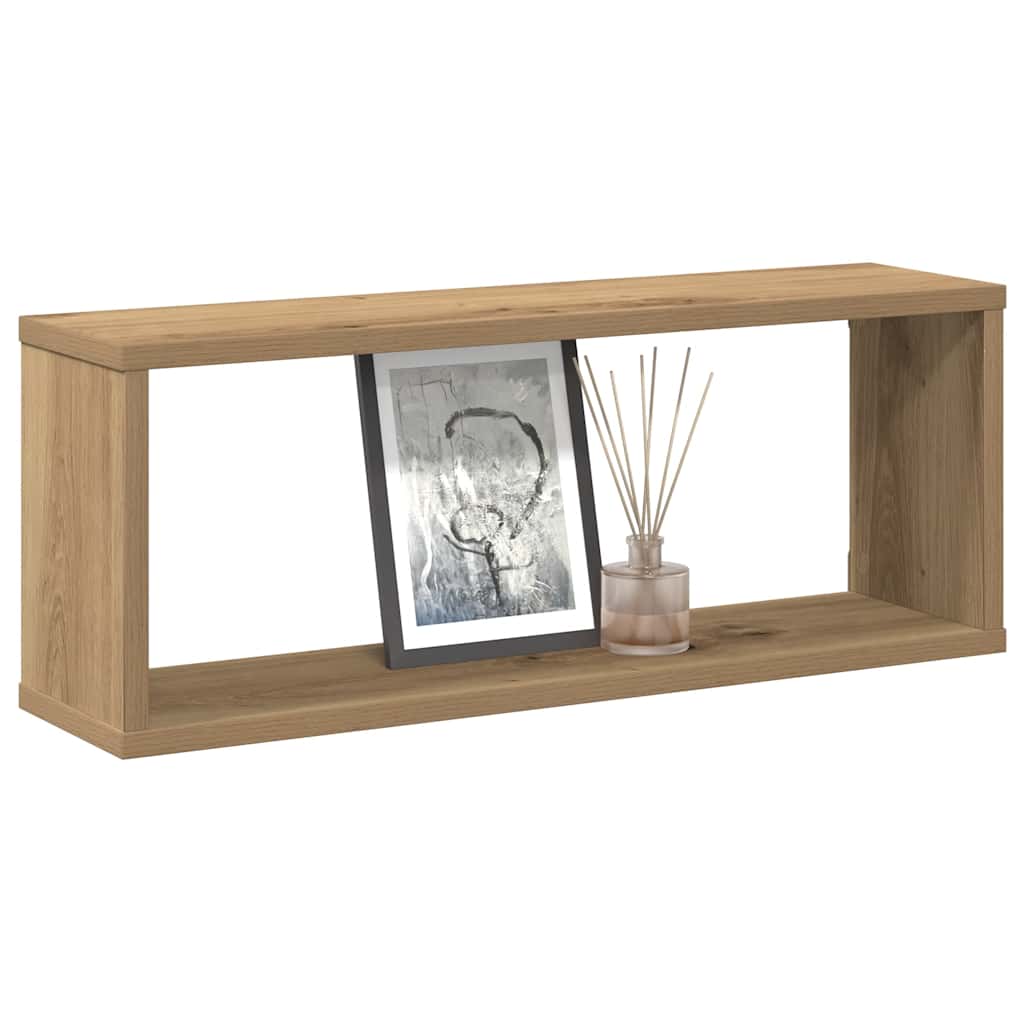 foto del prodotto vidaxl mensole parete a cubo 6 pz artigianale 30x15x30 cm truciolato