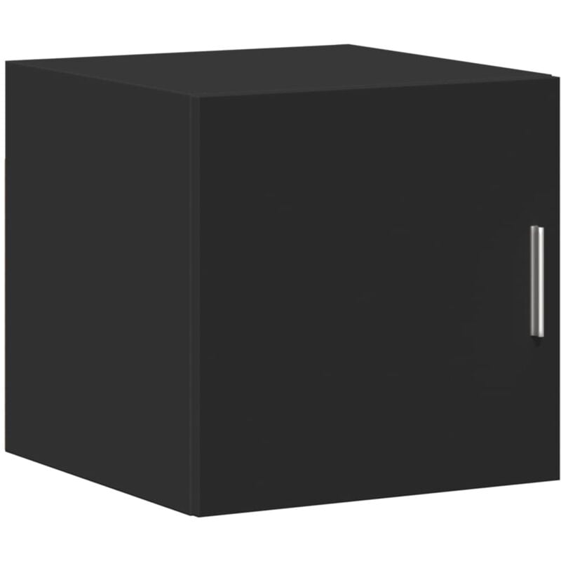 foto del prodotto vidaxl mobile a parete nero 40x42,5x40 cm in legno multistrato