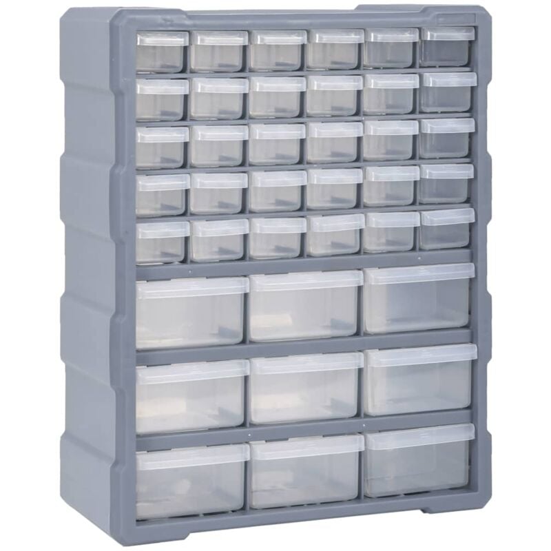 foto del prodotto vidaxl mobile contenitore con 39 cassetti 38x16x47 cm