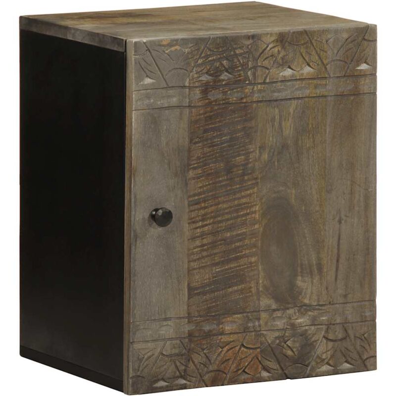 foto del prodotto vidaxl mobile da bagno a parete 38x33x48 cm in legno massello di mango 208097