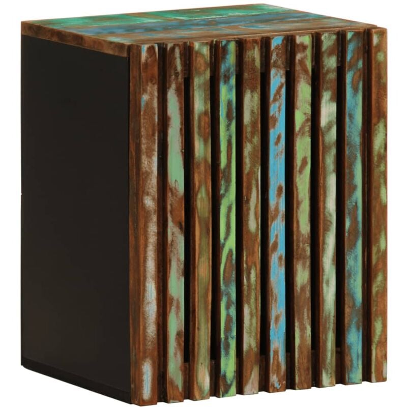 foto del prodotto vidaxl mobile da bagno a parete 38x34x48cm in legno massello di acacia