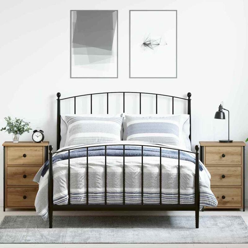 foto del prodotto vidaxl mobile da comodino rovere artigianale 40 x 36 x 60 cm