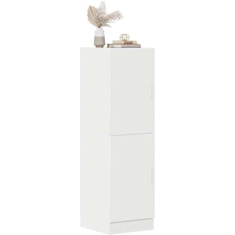 foto del prodotto vidaxl mobile da cucina bianco 38x41,5x131,5 cm in legno multistrato 742213