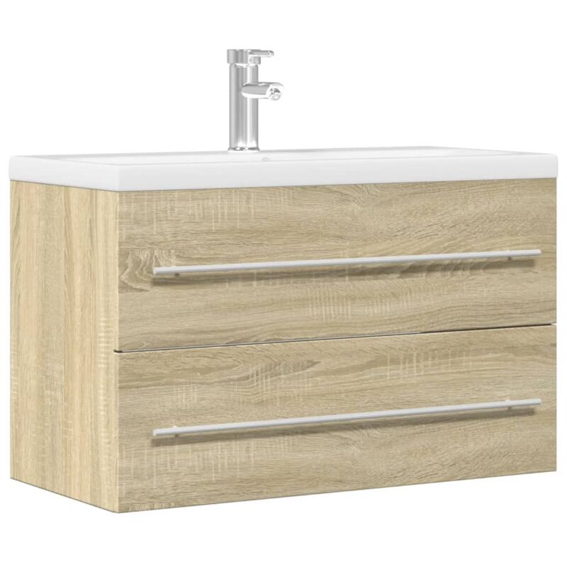 foto del prodotto vidaxl mobile lavabo legno antico 80x38,5x48 cm in legno multistrato