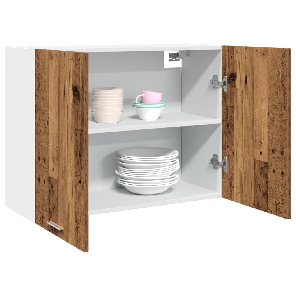 foto del prodotto vidaxl mobile pensile lyon legno antico 80x31x60 cm
