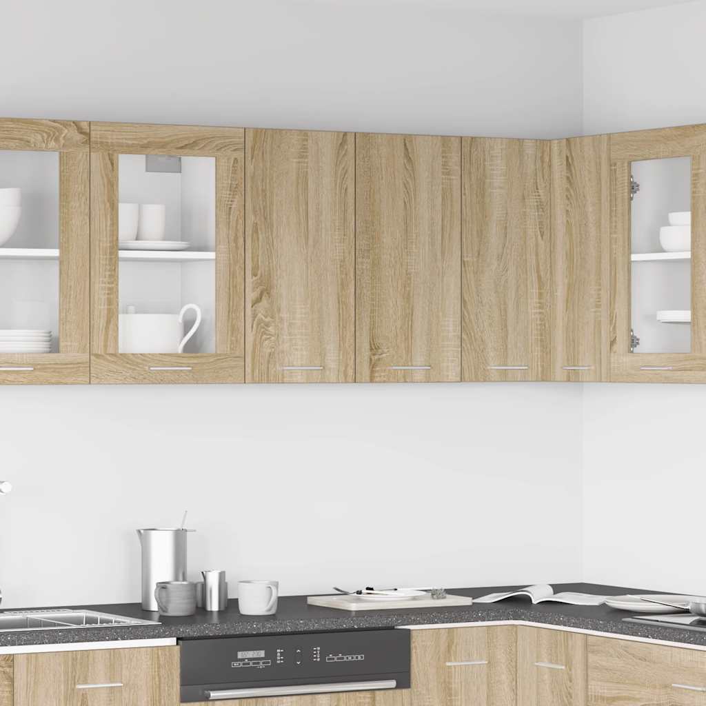 foto del prodotto vidaxl mobile pensile “lyon” rovere sonoma 60x31x60 cm