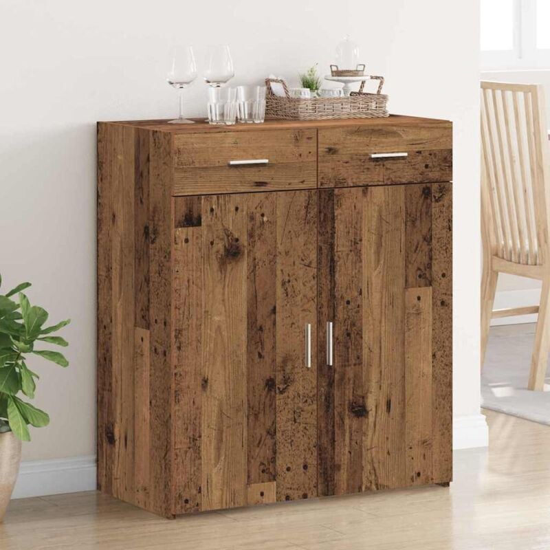 foto del prodotto vidaxl mobile per la conservazione legno antico 80x42,5x93,5 cm legno ingegnerizzato