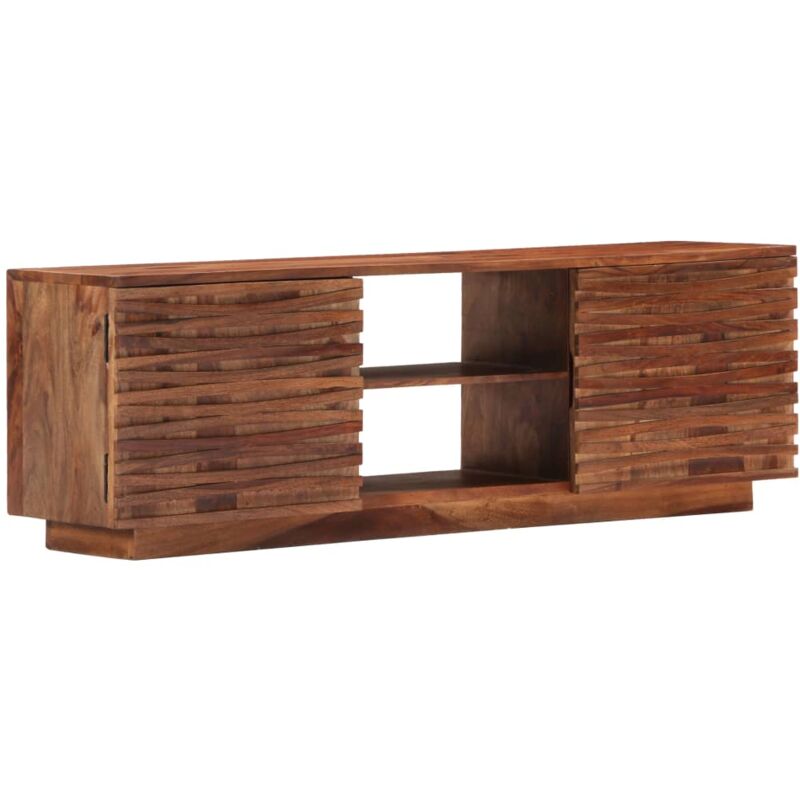 foto del prodotto vidaxl mobile porta tv 120x30x40 cm in legno massello di acacia