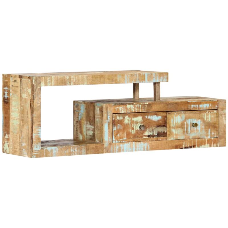 foto del prodotto vidaxl mobile porta tv 120x30x40 cm in legno massello di recupero