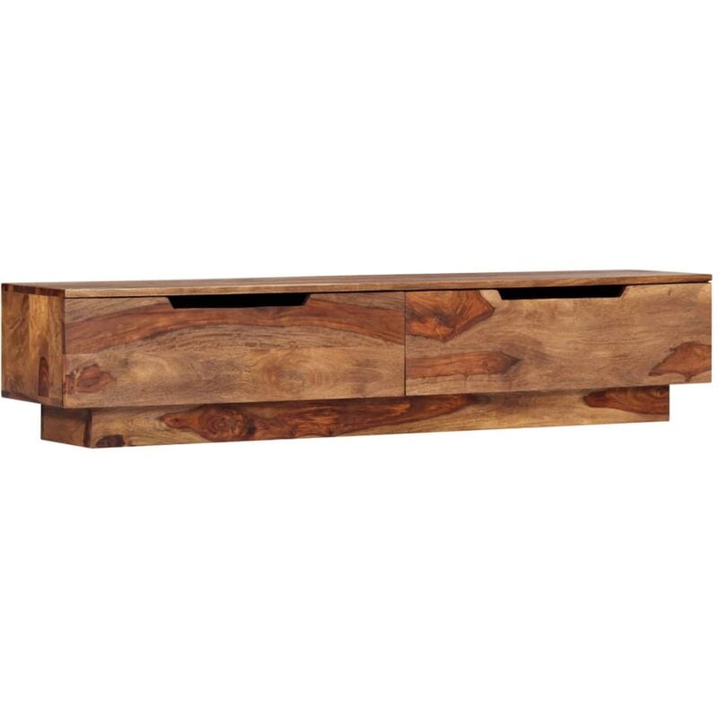 foto del prodotto vidaxl mobile porta tv 145x30x30 cm in legno massello