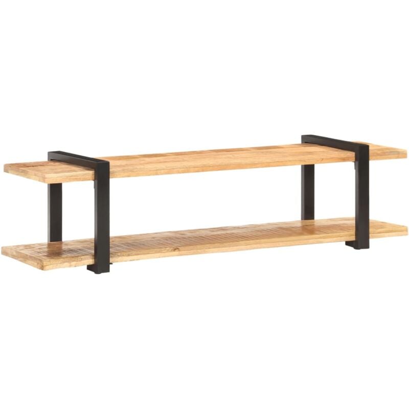 foto del prodotto vidaxl mobile porta tv 160x40x40 cm in legno massello di mango grezzo