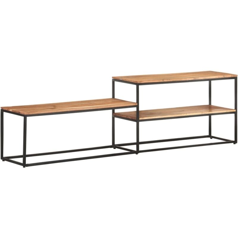 foto del prodotto vidaxl mobile porta tv 180x30x50 cm in legno massello di acacia