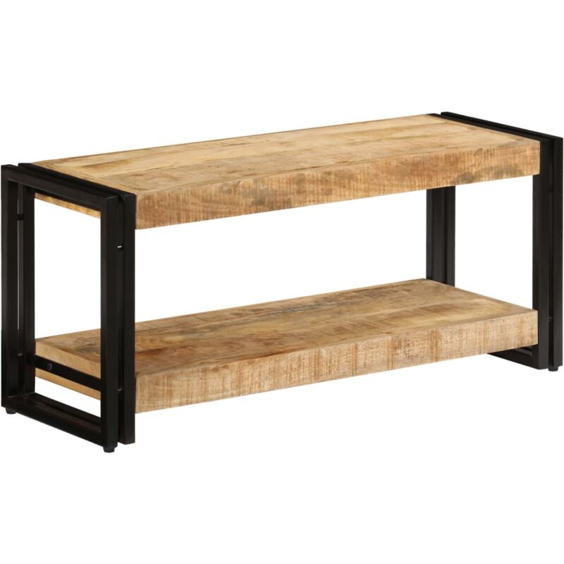 foto del prodotto vidaxl mobile porta tv 90x30x40 cm in legno massello di mango 206737