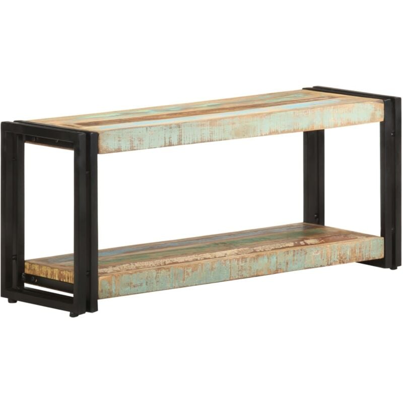 foto del prodotto vidaxl mobile porta tv 90x30x40 cm in legno massello di recupero