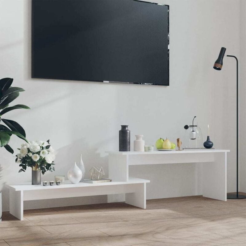 foto del prodotto vidaxl mobile porta tv bianco 180x30x43 cm in legno multistrato