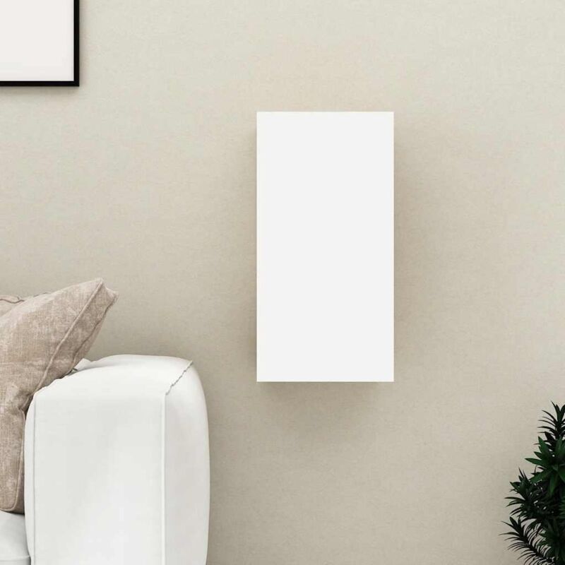 foto del prodotto vidaxl mobile porta tv bianco 30,5x30x60 cm in legno multistrato