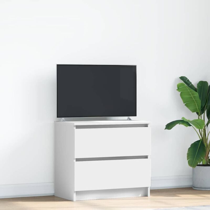 foto del prodotto vidaxl mobile porta tv bianco 60x35x54 cm in legno multistrato
