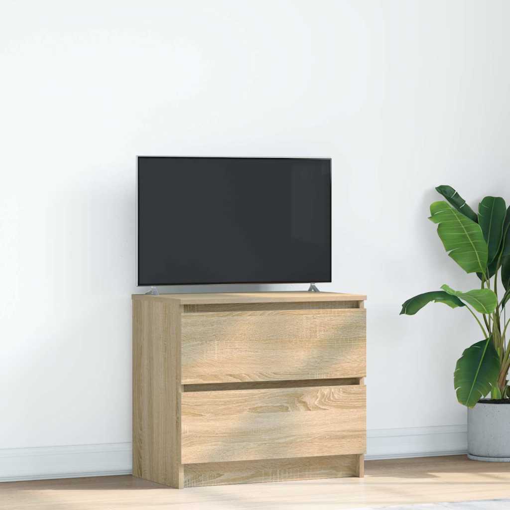 foto del prodotto vidaxl mobile porta tv rovere sonoma 60x35x54 cm in legno multistrato