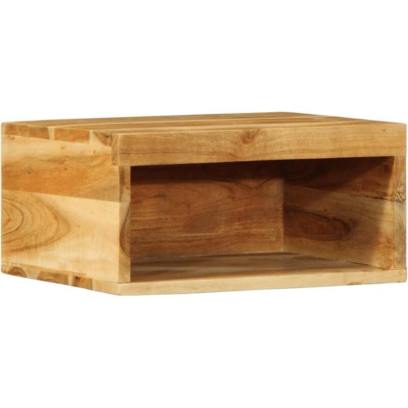 foto del prodotto vidaxl mobile tv a parete 40x30x19 cm in legno massello di acacia
