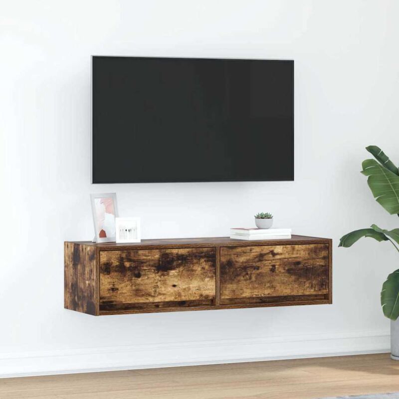 foto del prodotto vidaxl mobile tv finto rovere 100x31x25,5 cm legno ingenerizzato