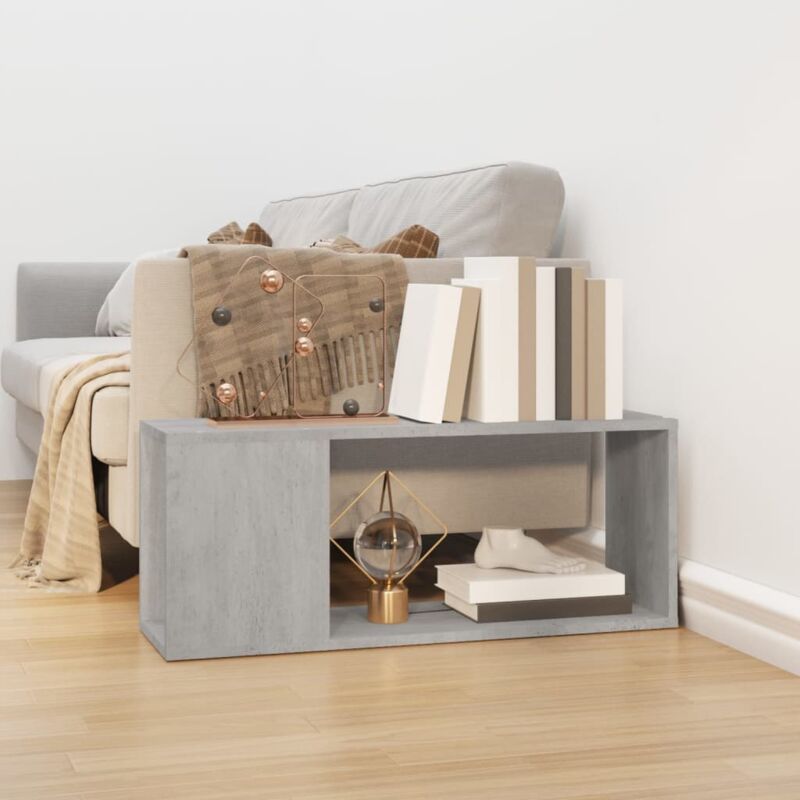 foto del prodotto vidaxl mobile tv grigio cemento 80x24x32 cm in truciolato