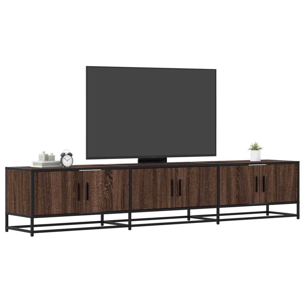 foto del prodotto vidaxl mobile tv rovere marrone 210x35x41 cm in truciolato