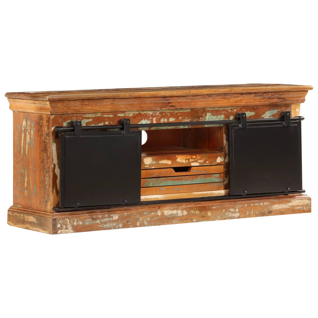 foto del prodotto vidaxl mobile tv stand 110x30x45 cm solid recovery