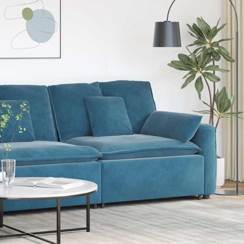 foto del prodotto vidaxl modulo terminale bracciolo divano modulare con cuscini 100 cm