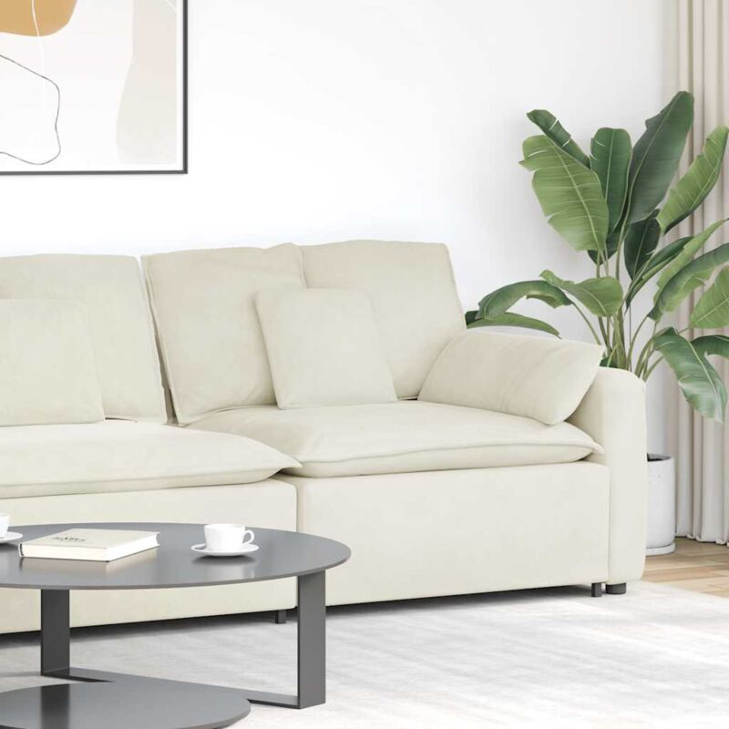 foto del prodotto vidaxl modulo terminale bracciolo divano modulare con cuscini 100 cm