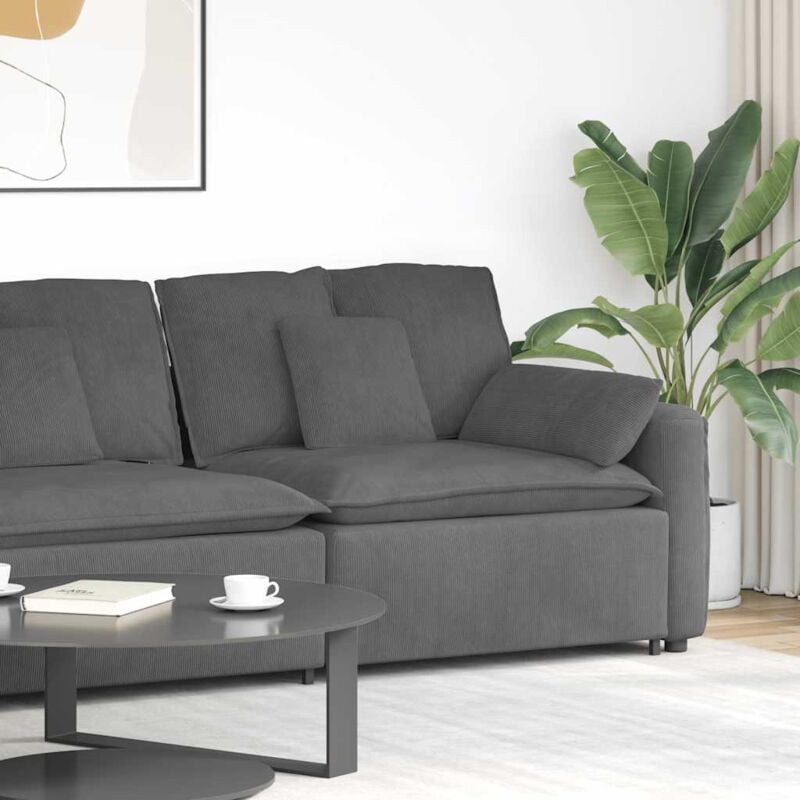 foto del prodotto vidaxl modulo terminale bracciolo divano modulare con cuscini 100 cm