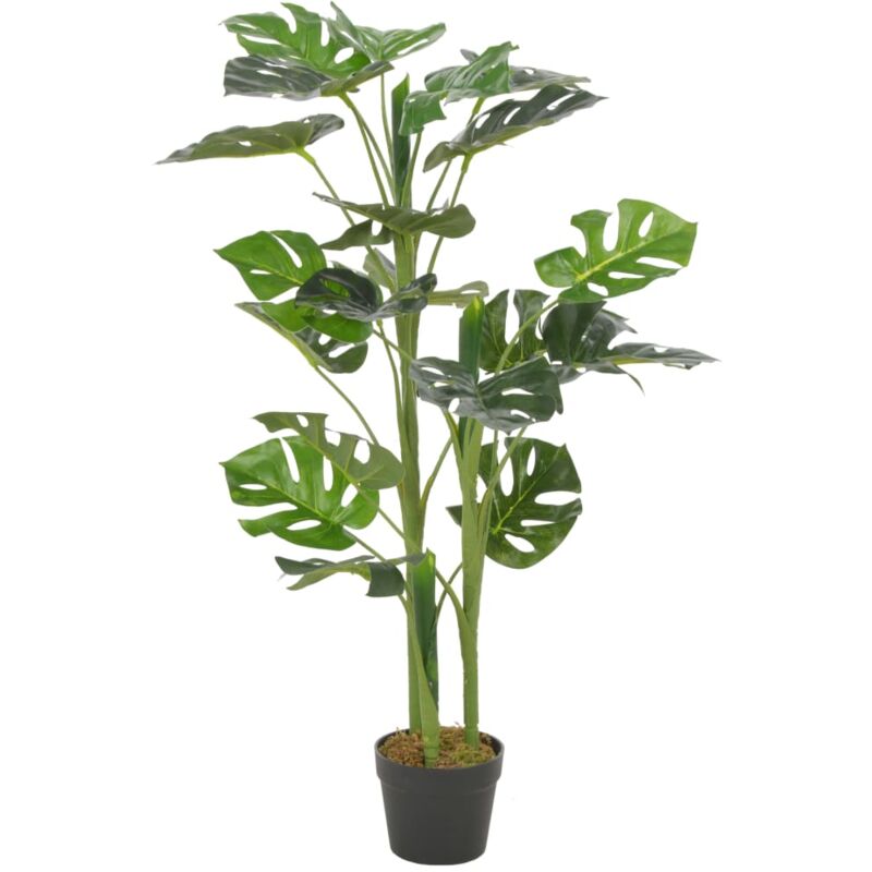 foto del prodotto vidaxl monstera artificiale con vaso verde 100 cm