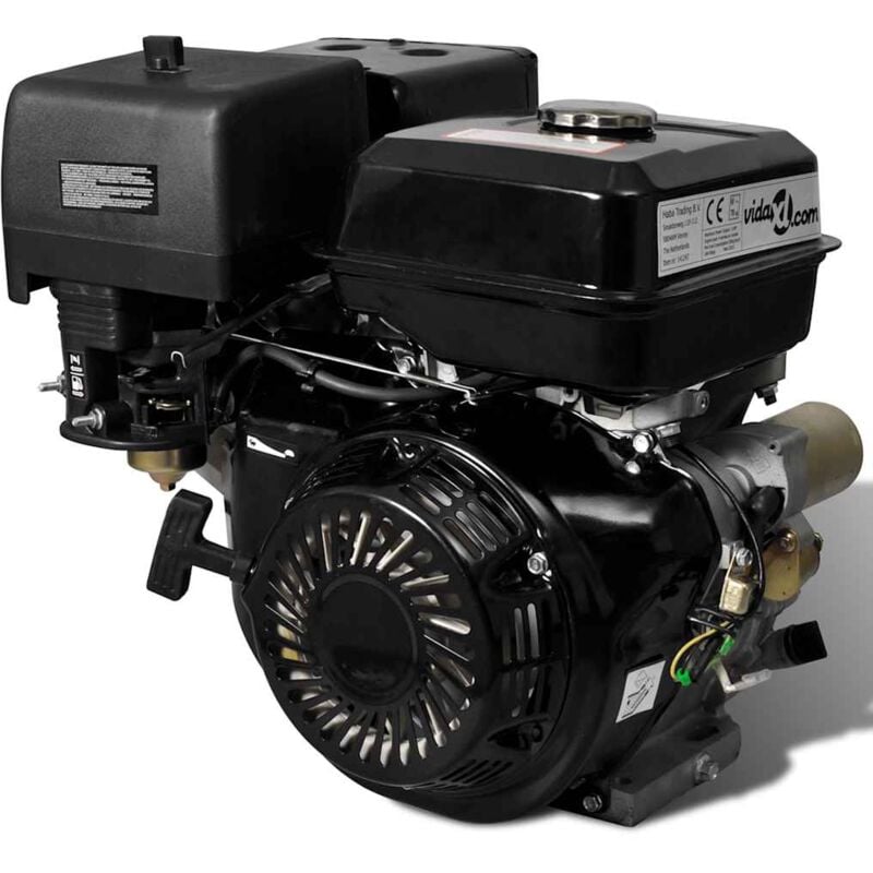 foto del prodotto vidaxl motore a benzina 15 hp 11 kw nero