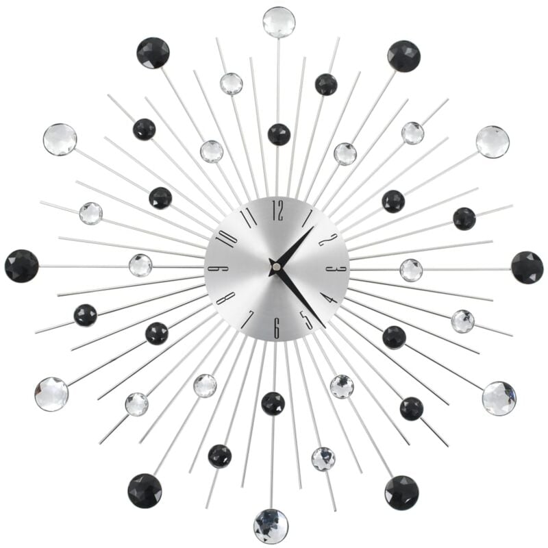 foto del prodotto vidaxl orologio da parete con movimento al quarzo design moderno 50 cm