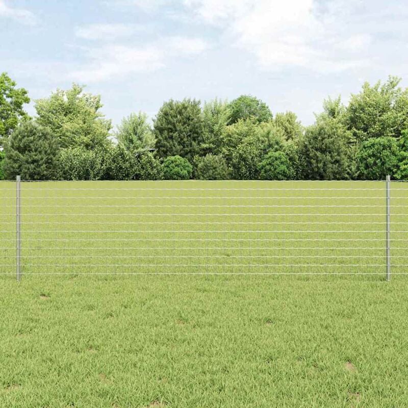 foto del prodotto vidaxl pali per recinzione 5 pcs u channel 60 cm acciaio galvanizzato
