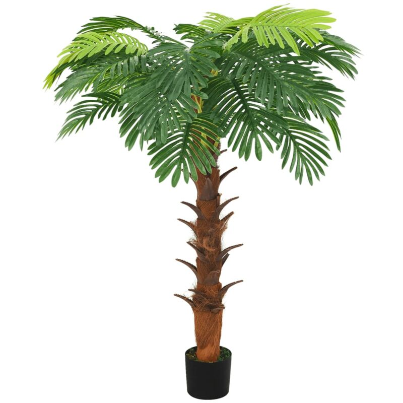 foto del prodotto vidaxl palma cycas artificiale con vaso 160 cm verde