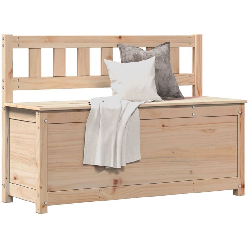 foto del prodotto vidaxl panca 110x41x76,5 cm in legno massello di pino