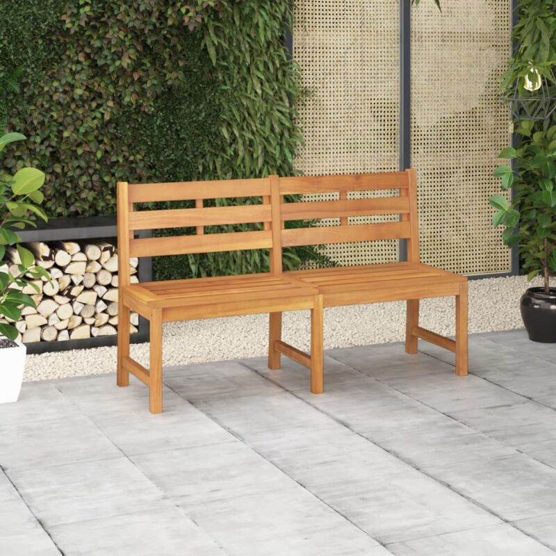 foto del prodotto vidaxl panca da giardino 150 cm in legno massello di teak