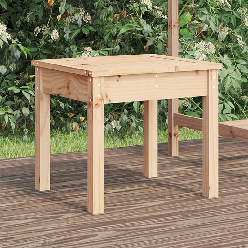 foto del prodotto vidaxl panca da giardino 50x44x45 cm in legno massello di pino
