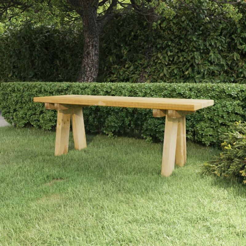 foto del prodotto vidaxl panchina da giardino 110 cm in massello di pino impregnato