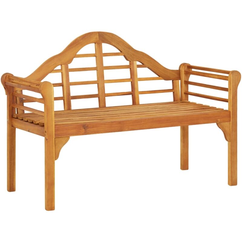 foto del prodotto vidaxl panchina da giardino 125 cm legno massello di acacia