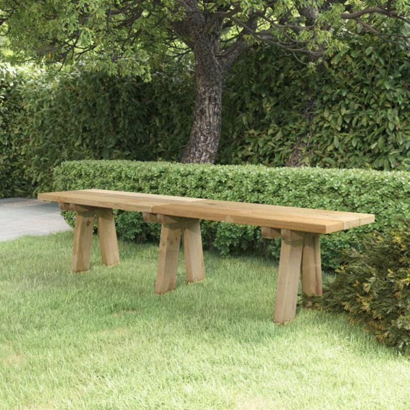 foto del prodotto vidaxl panchina da giardino 160 cm in massello di pino impregnato