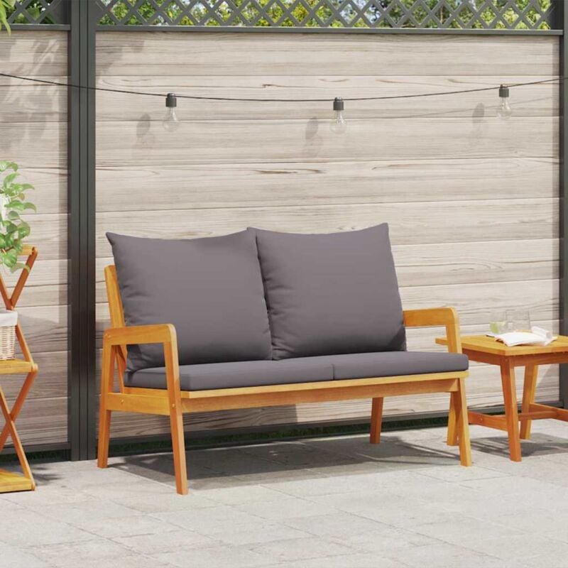 foto del prodotto vidaxl panchina da giardino marrone legno massello di acacia