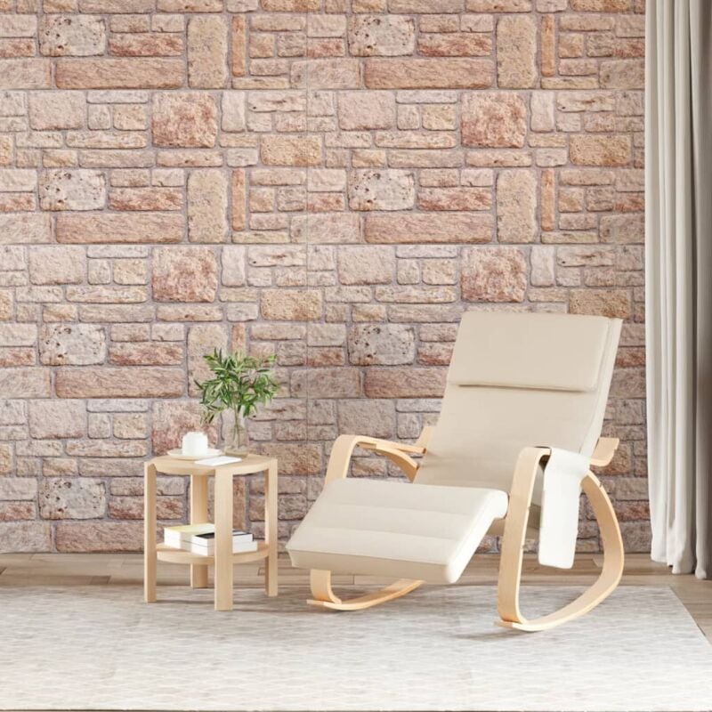 foto del prodotto vidaxl pannelli murali 3d 10 pz marrone 100x50 cm eps