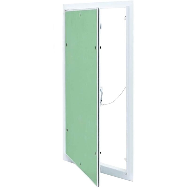 foto del prodotto vidaxl pannello di accesso bianco 35 x 55 cm alluminio e cartongesso