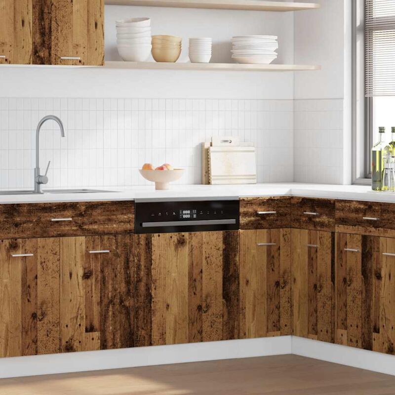 foto del prodotto vidaxl pannello lavastoviglie lyon legno antico 45x3x67 cm