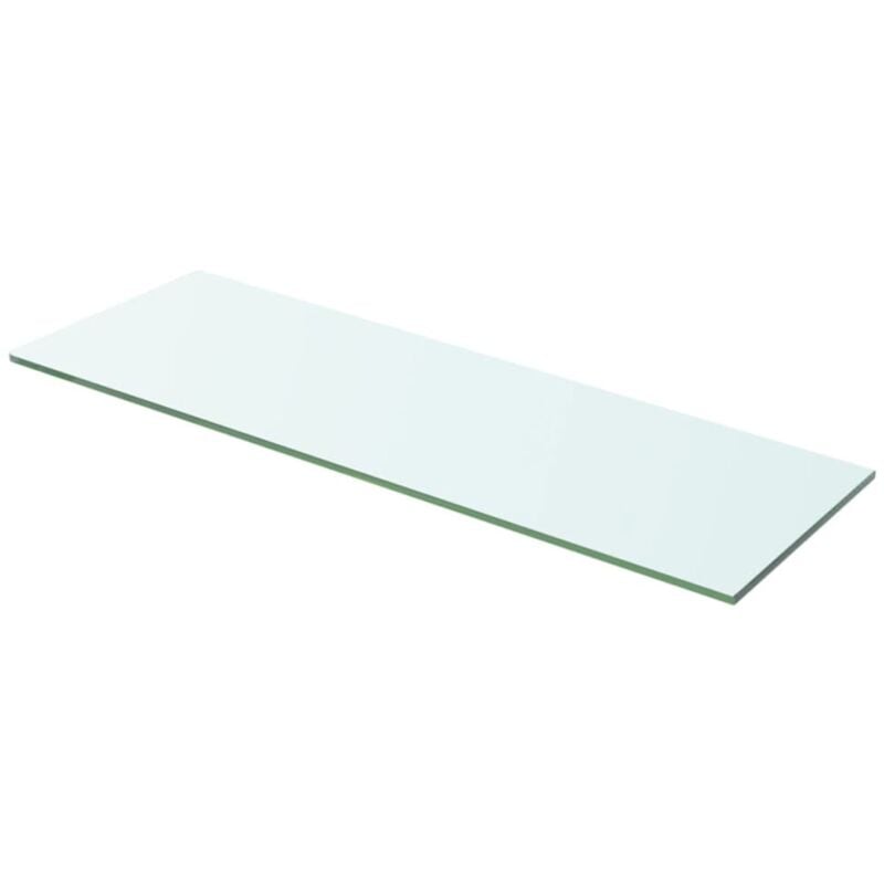 foto del prodotto vidaxl pannello mensola in vetro trasparente 60x15 cm