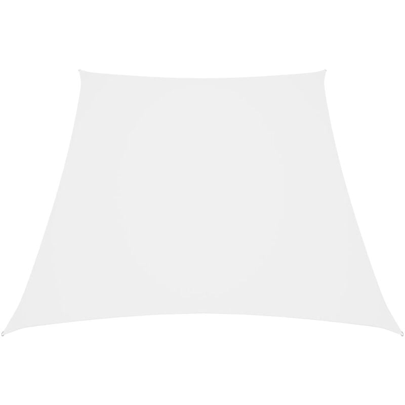 foto del prodotto vidaxl parasole a vela in tela oxford a trapezio 3 4x3 m bianco