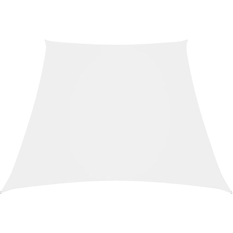 foto del prodotto vidaxl parasole a vela in tela oxford a trapezio 3 5x4 m bianco